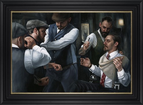 The Betrayal by Vincent Kamp - Framed Hand Finished Limited Edition on Canvas